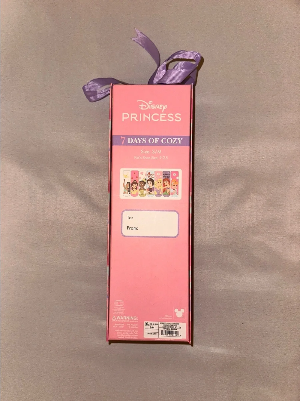 Disney Princess Socks - 7 Days of Cozy
